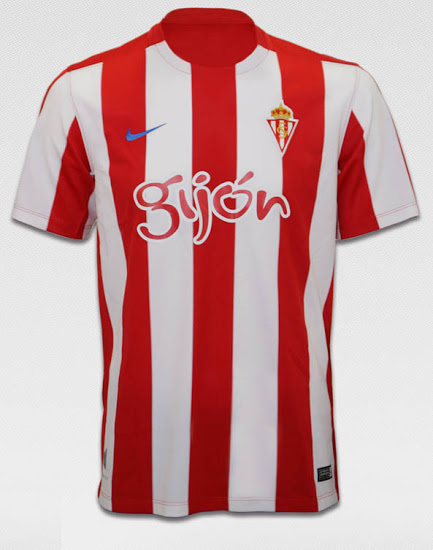 Sporting Gijon 16/17 Home Soccer Jersey